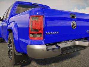Volkeswage Amarok 2023 3D Модель