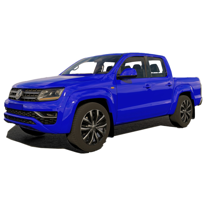 Volkeswage Amarok 2023 3D Модель .c4d .max .obj .3ds .fbx .stl .blend 