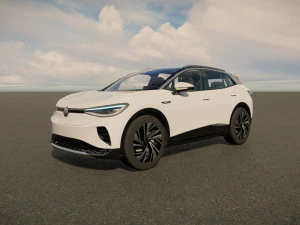 Volkswagen ID4 2023 3D Model