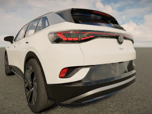 Volkswagen ID4 2023 3D Model