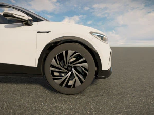 Volkswagen ID4 2023 3D Model