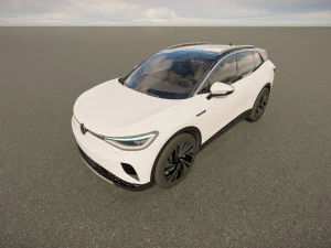 Volkswagen ID4 2023 3D Model