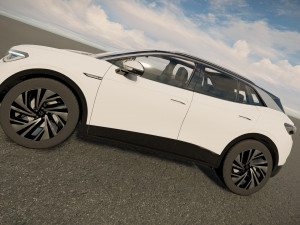 Volkswagen ID4 2023 3Dモデル