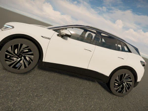 Volkswagen ID4 2023 3D Model