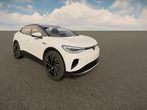 Volkswagen ID4 2023 3Dモデル