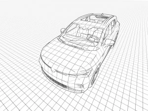 Volkswagen ID4 2023 3D Model