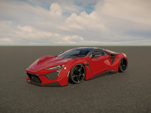 W Motors Fenyr Supersport 3D Model