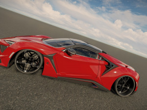 W Motors Fenyr Supersport 3D Model