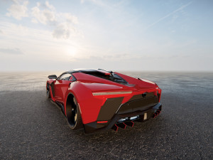 W Motors Fenyr Supersport 3D Model