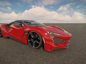 W Motors Fenyr Supersport 3D Model