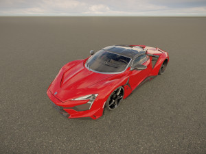 W Motors Fenyr Supersport 3D Model