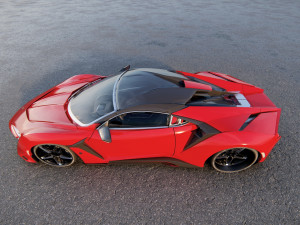 W Motors Fenyr Supersport 3D Model
