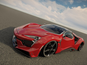 W Motors Fenyr Supersport 3D Model