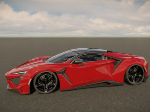 W Motors Fenyr Supersport 3D Model
