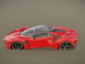 W Motors Fenyr Supersport 3D Model