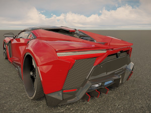 W Motors Fenyr Supersport 3D Model
