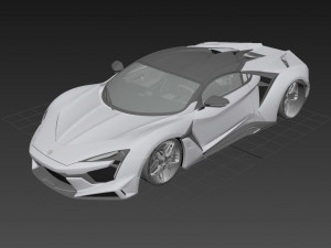 W Motors Fenyr Supersport 3D Model