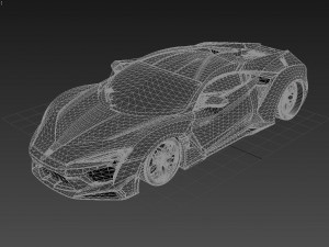 W Motors Fenyr Supersport 3D Model