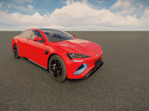 BYD Seal 2024 3D Model