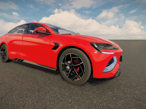 BYD Seal 2024 3D Model