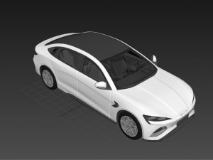 BYD Seal 2024 3D Model