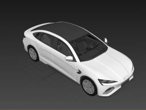 BYD Seal 2024 3D Model