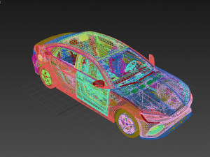BYD Seal 2024 3D Model