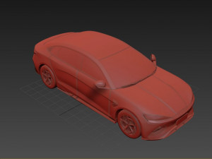 BYD Seal 2024 3D Model