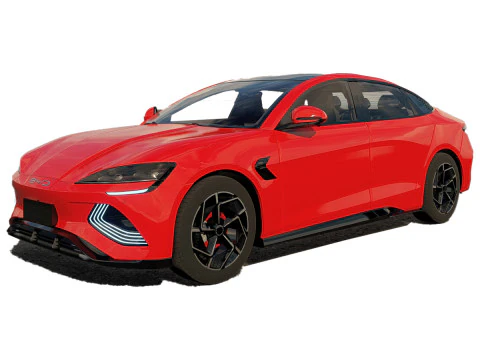 比亚迪印章2024 3D 模型