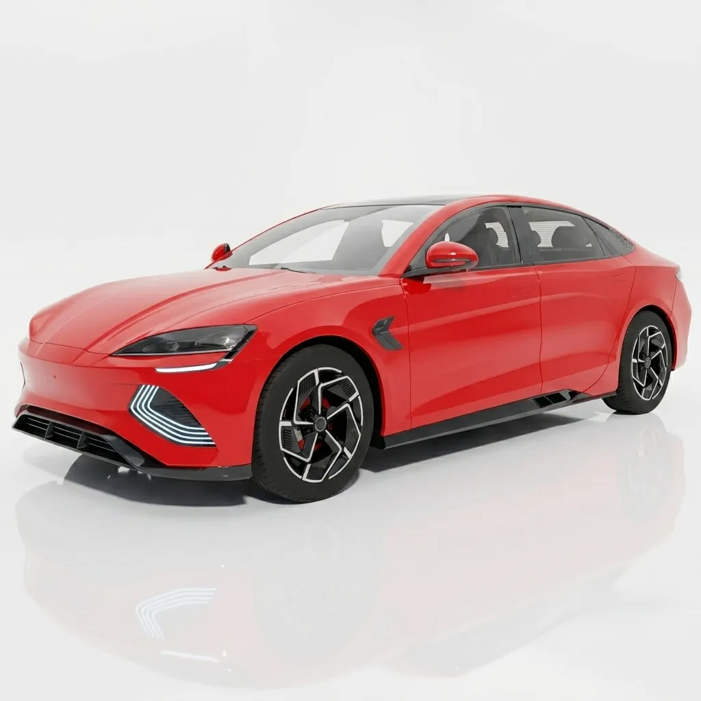 BYD Seal 2024 3D Model .c4d .max .obj .3ds .fbx .stl .blend
