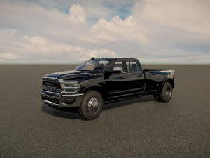 Dodge Ram 3500 Dually 2023 3D Model