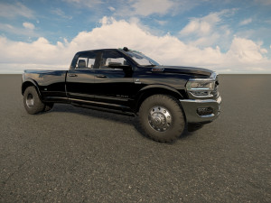 Dodge Ram 3500 Dually 2023 3D Model