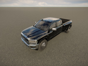Dodge Ram 3500 Dually 2023 3D Model