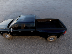 Dodge Ram 3500 Dually 2023 3D Model