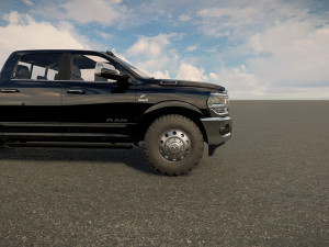 Dodge Ram 3500 Dually 2023 3D Model