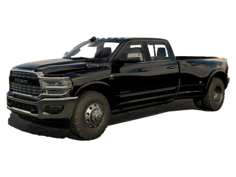 Dodge Ram 3500 Dually 2023 3D Model