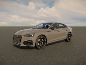 Audi A5 Sportback 2023 Model 3D