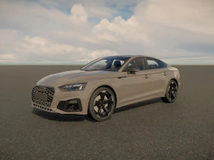 Audi A5 Sportback 2023 3D Model