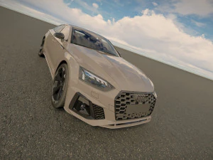 Audi A5 Sportback 2023 3D Model