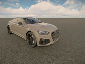 Audi A5 Sportback 2023 3D Model