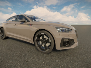 Audi A5 Sportback 2023 Model 3D