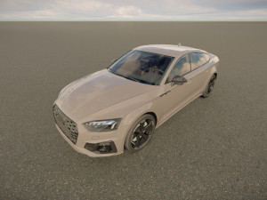 Audi A5 Sportback 2023 Model 3D