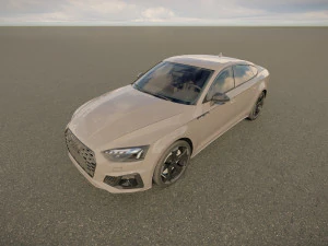 Audi A5 Sportback 2023 3D Model