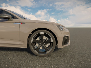 Audi A5 Sportback 2023 Model 3D