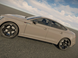 Audi A5 Sportback 2023 Model 3D