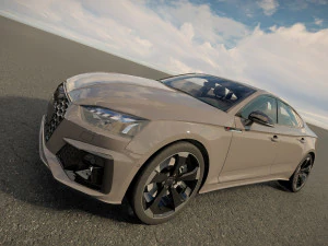 Audi A5 Sportback 2023 3D Model