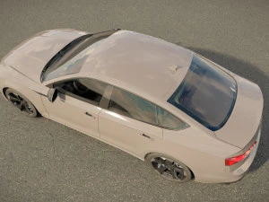 Audi A5 Sportback 2023 3D Model
