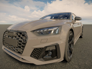 Audi A5 Sportback 2023 Model 3D
