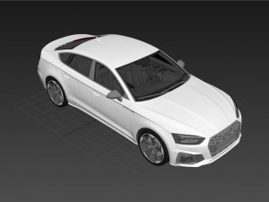 Audi A5 Sportback 2023 Model 3D