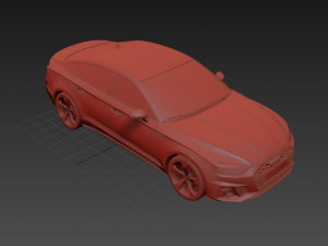 Audi A5 Sportback 2023 Model 3D